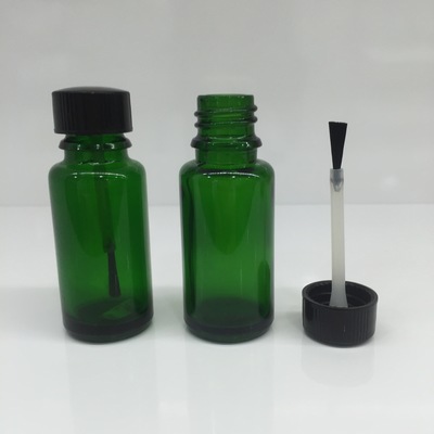化妝品包裝-現(xiàn)貨供應(yīng)20ml綠色精油瓶 廠(chǎng)家批發(fā)玻璃精油瓶 化妝品精油包裝瓶-化.